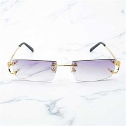 20% OFF Luxury Designer New Men's and Women's Sunglasses 20% Off Trendy Small Square for Men Women Red Sunglass Decoration Shades Vintage Eyewear Metal Fashion