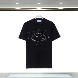 Mens T-Shirts Fashion Print T shirts Men Women Designer Streetwear Tee Shirts Men Summer Short Sleeve Hip Hop T-Shirts