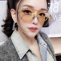 Luxury Designer Fashion Sunglasses 20% Off 22 Japanese Korean wind ins tidal toad-shaped goggles net red TB811