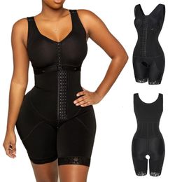 Women's Shapers Plus Size Full Body Shapewear Tummy Control Skims Slimming Corset Long Shaper Brassier And Sleeves Fajas Colombianas Reductoras 230325