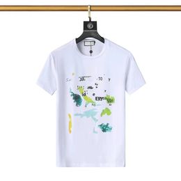 2023 NEW Mens Womens Designer T shirt Printed Fashion man T-shirt Top Quality Cotton Breathable Casual Tees Short Sleeve Luxury Hip Hop Streetwear TShirts