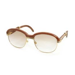 Luxury Designer Fashion Sunglasses 20% Off Wood Warp Men Shades Women Clear Glasses Frame Eyewear Gafas Retro Style Eyeglasses Goggles 16