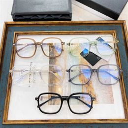 Luxury Designer Fashion Sunglasses 20% Off the same type of letter leg myopia eyeglass frame female ch3926 plain small face