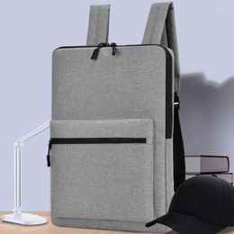 Backpack Ultra-thin Laptop For 15.6' Man Bag Multi-use Women Men Work Waterproof Thin Computer Backbag