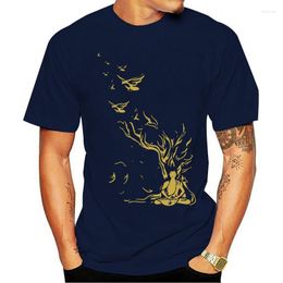 Men's T Shirts 2023 Leisure Fashion Cotton T-shirt Buddha Designing Plus Size 5xl Graphic Spring Autumn Authentic Pictures Pattern Shirt