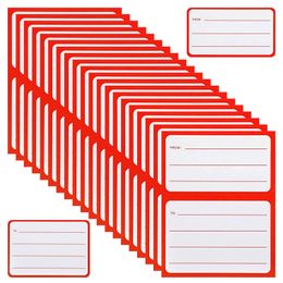 50pcs/Bag Paper Address Adhesive Stickers Handmade Bag Box Baking Business Label Envelope Office Decor