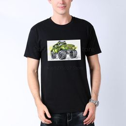 Men's T Shirts Off Road Car Design Mens T-Shirts Styling Cool Shirt Cotton Short Sleeve Plus Size Europe Tshirts Top Quality Brand