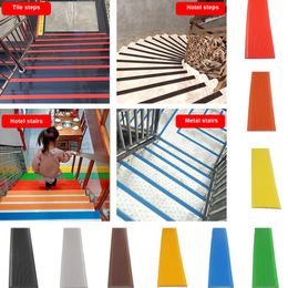 Bath Mats 1M Kindergarten School Step Anti-Slip Strip PVC Self-Adhesive Stairs Anti-Collision 4cm/5cm