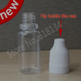 perfume bottle 2500pcs 10ml PET dropper bottle with childproof and tamper evident cap