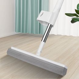 Mops est Squeeze Collodion Mop Ground Hand Free Strong Water Absorption Home Tiles Wood Household Cleaning Mop Household Items 230327