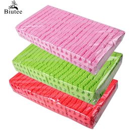 Toe Separators BIUTEE 400PCS Pedicure Toe Separators Bulk Nail Art Finger Separators Soft Foam Toe Stretcher For Toes Finger Relaxing Holding 230325