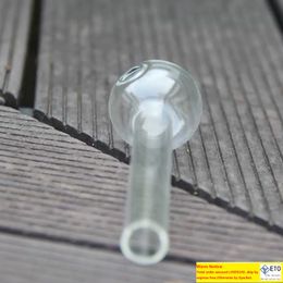LZC 12cm 10cm Glass Oil Burner Pipe hookahs Spoon Pyrex Hand Pipes For Smoking Accessories Tobacco Tool