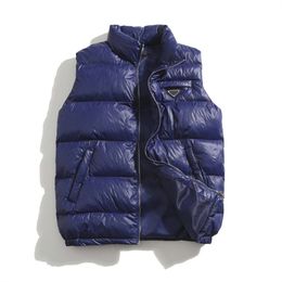Designer Men's Vest Down Jacket Trend Versatile Wujiaoxing printing Parkas Coat Outerwear For Women Windbreaker Necessary for keeping warm in winter M-3XL