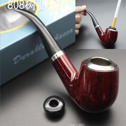 2023 Smoking Pipes Cigarette pipe ZF808 Men's classic resin pipe