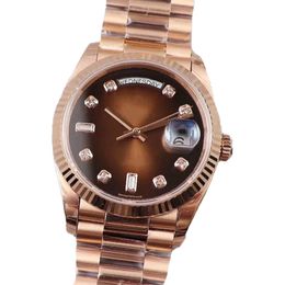 Мужские часы Женщина -дизайнерские часы женские часы 36/41 мм автоматические движения Механические наручные часы на рубежевых часах из нержавеющей стали.