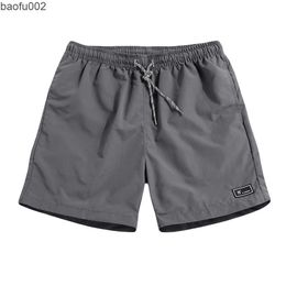 Men's Shorts 2022 New Shorts Men Summer Plus Size Thin Fast-drying Beach Trousers Casual Sports Short Pants Clothing Spodenki Short Homme W0327