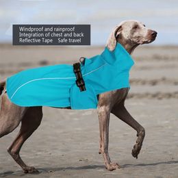 Dog Apparel Pet Dog Raincoat Reflective Waterproof Pet Raincoat for Small Medium Large Dogs Outdoor Pet Puppy Dog Apparel Dog Clothing 230327