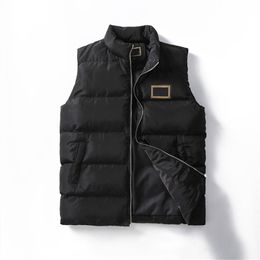 Fashion quality Men Vest Down cotton waistcoat designs Mens and women's No Sleeveless Jacket puffer Autumn Winter Casual Coats Couples vests Keep warm cold-proof coat