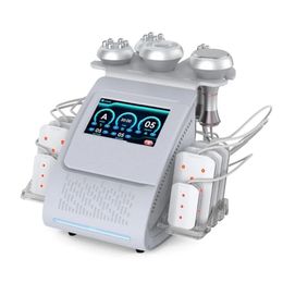 6 In 1 80k Vacuum Ultrasonic Slimming Liposuction Cavitation System Radio Frequency Fat Burner Cavitation Machine