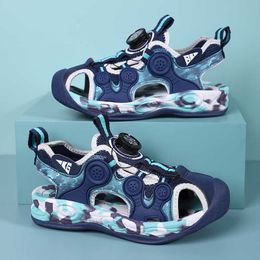 Sandals fashion Boys Sandals Summer Children Shoes 5-12 Years Kids Shoes Outdoor Beach Running Sports Boys Sandals Size 26-39