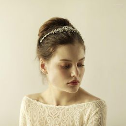 Headpieces O866 Crystal Crown Tiara Wedding Bridal Luxury Rhinestone Princess Hairband Headband For Party