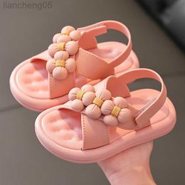 Sandals New Girl Sandals Toddler Sandals Summer Fashion Kids Baby Girls Big Pearl Princess Sandals for Little Big Girl's Shoes 2-9 Years W0327