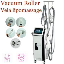 Professional Vertical Vela Body Shape Slimming Beauty Equipment Vacuum Roller Massage 40K Cavitation Rf Face Lift Radio Frequency Cellulite Reduction Machine