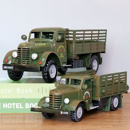 Creative Car Model Toys, Tinplate Retro Vintage Car, China Jiefang Brand Truck, Manmade Wine Racks, Party Gift, Collecting, Home Decoration
