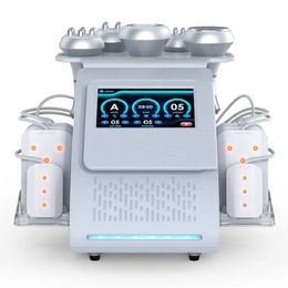 RF Radio Frequency 80K Ultrasonic Slimming Machine 6 IN 1 Vacuum Cavitation System Face Lift Massage Beauty Equipment