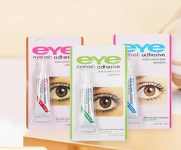 7g Eyelash Adhesives Glue Clear-white/Dark-black Transparent Waterproof False Eyelashes Adhesive 3 Colours