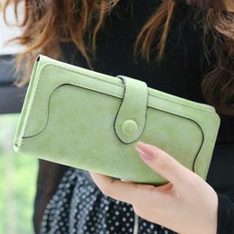 Wallets 2022 Luxury Fashion Brand Design Purse Lady Purse High Quality Female Wallets Card Holder Long Wallet Billfold Women G230327