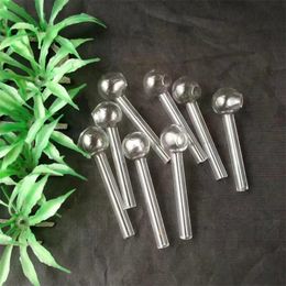 Hookahs Variety of transparent straight burning pot New Unique Glass Bongs Glass Pipes Water Pipes