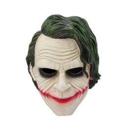 Party Masks Halloween Clown Knight Masks Rise Cos Dress Up Ball Boutique Resin Mask Anime Funny Accessories Punk Gothic Props Performance 230327