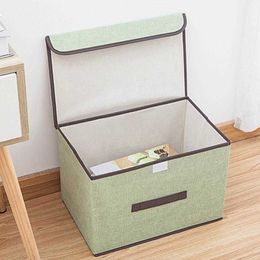 Storage Boxes Bins Great Organiser Box Large Capacity Sturdy Construction Anti-deform Clothing Organiser Foldable Underwear Sock Toy Storage Box P230324