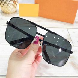 Fashion Classic attitude 1255 men sunglasses for men metal square gold frame eye glasses UV400 vintage style protection eyewear wi280O F8JD