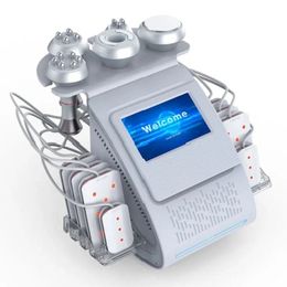 6 In1 80K Ultrasound Slimming Body Machine Lipo Cavitation Laser Vacuum RF Wrinkle Removal Skin Tightening Device