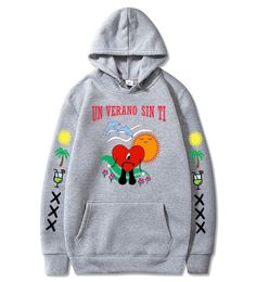 UN VERANO SIN TI Bad Bunny Hoodie For Men 3D Printed Hip Hop Streetwear Sweatshirt Teens Boys Girls Pullover Sweatshirts 2208193164718