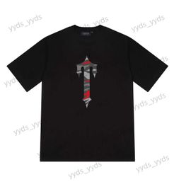 Men's T-Shirts Summer New Trapstar lrongate Camo T Tee Camo High Definition Print Short Sleeve T-shirt Men T230327