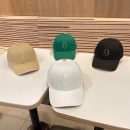 2023 Ball Caps Luxury Brand Fashion Baseball Cap Summer Men Women Letters Print Baseballs Caps Grid Leather Casual Hat