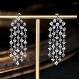 Stud Earrings Temperament Tassels Are High And People Feel Good