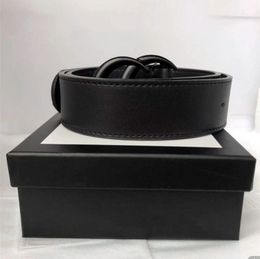 2023 Classic Designer belt man fashion luxury women belt men genuine leather Black bronze big buckle designers cowhide Belts alloy 3.8cm Waistband with box 6658