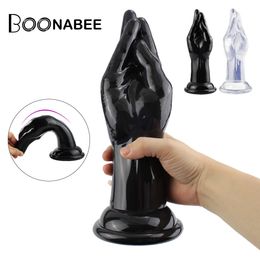 Dildos/Dongs Huge artificial Hand dildo with suction cup big penis fisting sex toys Big Penis for women expander adult sex toys Large dick 230327