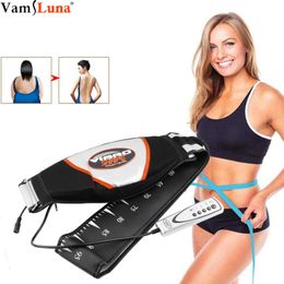 Full Body Massager Waist Vibrating Massager Electric Body Slimming Massager Belt Muscle Burning Fat Weight Losing Trimmer Health Care Tools 230327