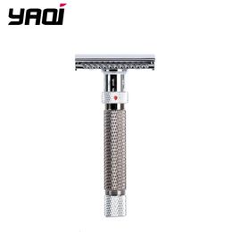 Razors Blades Yaqi Adjustable The Final Cut Chrome And Gunmetal Color Safety Razor for Men 230327