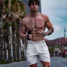 Men's Shorts 2022 Summer New Style Brand Men Running shorts Breathable quick-drying Shorts Bodybuilding Sweatpants Fitness Exercise Pants W0327