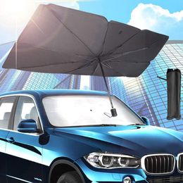 Car Sunshade 80x145x35cm Window Foldable Windshield Cover Shield Curtain Auto Sun Shade Block Anti-UV