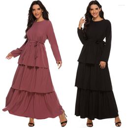 Ethnic Clothing MD Ramadan Eid Mubarak Abaya Hijab Muslim Dress Caftan Dubai Turkish Dresses Long Sleeve Islamic 2023 Abayas For Women