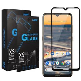 Full Cover Tempered Glass For Nokia 5.4 3.4 5.3 8.3 2.3 1.3 Screen Protector For Nokia 3 3.1 3.2 5 5.1 X5 6 6.1 6.2 7 7.1 7.2 8 tempered safety glass with box