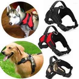 Dog Collars Nylon Harness 4 Colours S/M/L/XL Adjustable Puppy Large For Dogs Animals Pet Walking Hand Strap Supplies