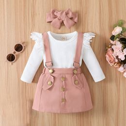 Pajamas 318M Dress for Girls Baby Clothes born Jumpsuit Bodysuits Romper Tops Overalls Skirt Infant Outfit Evening Party Clothing 230327